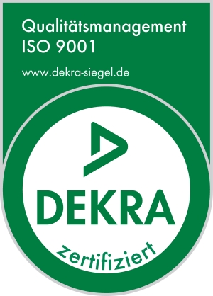 Qualitätsmanagement ISO 9001:2015 - DEKRA zertifiziert